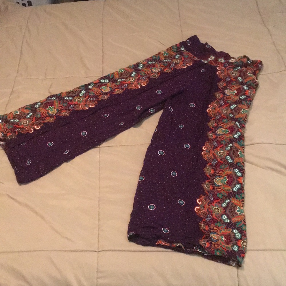 Purple lounge/flow pants